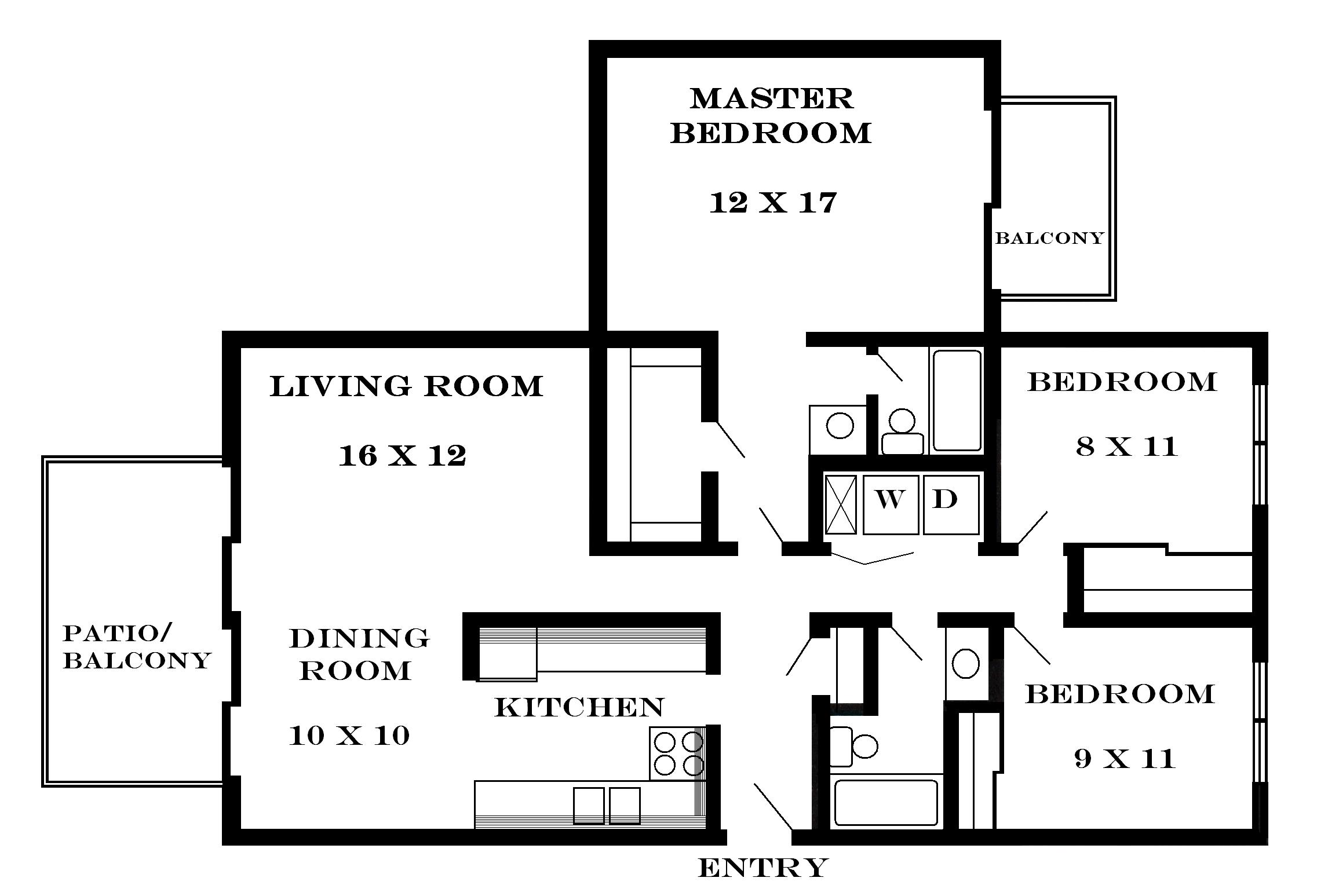 modern house plans for 1300 sq ft
